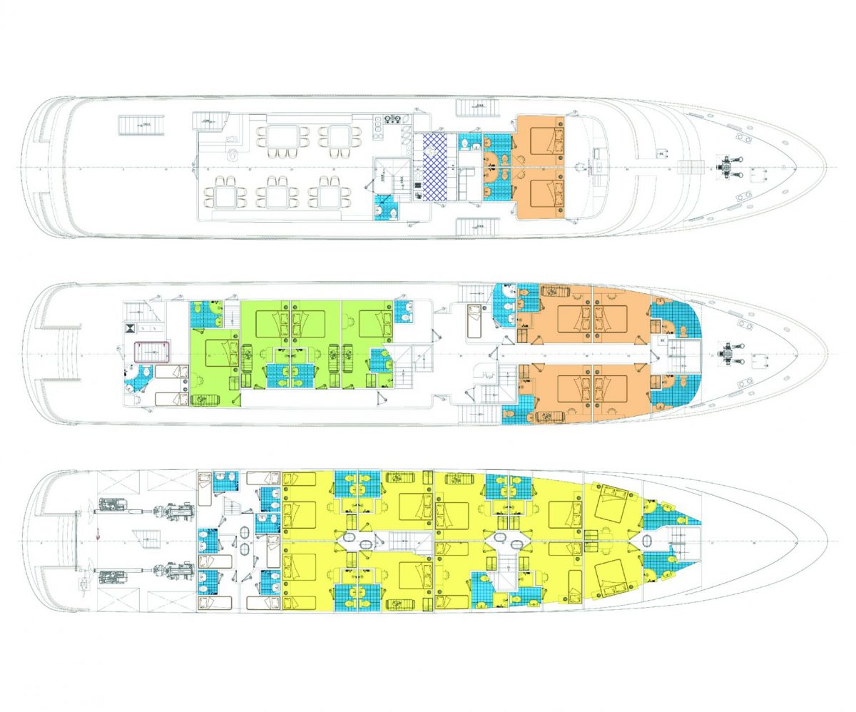 MS Mare Deck Plan