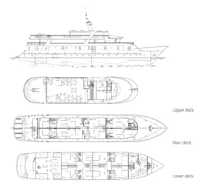 Adriatic Sky deck plan