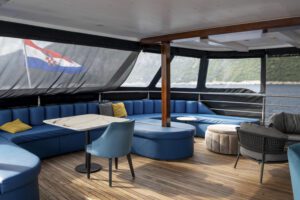 MS Adriatic Blue Outdoor Lounge Upper Deck