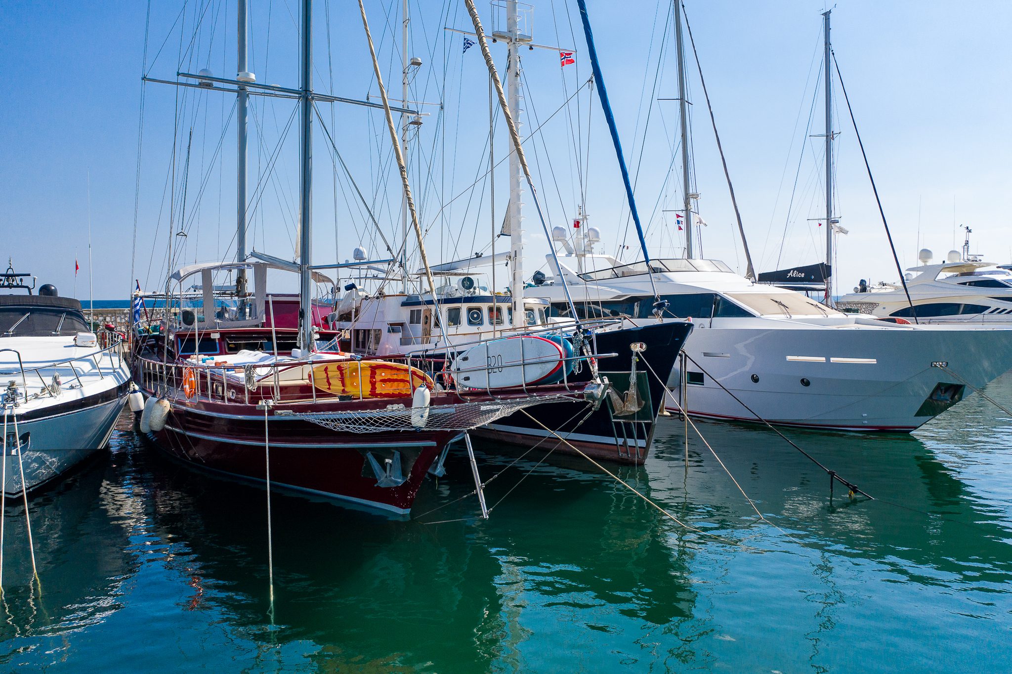 MS Erato alongside in harbour