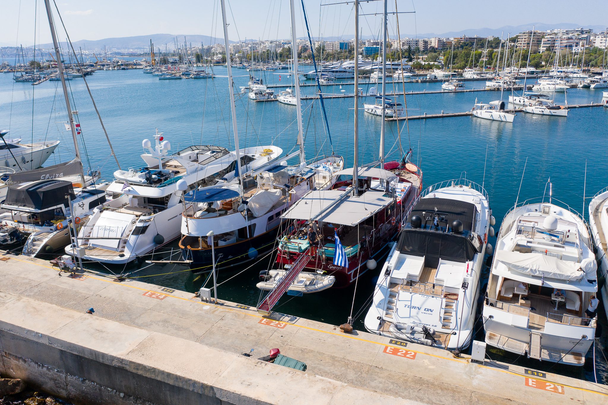 MS Erato docked in harbour