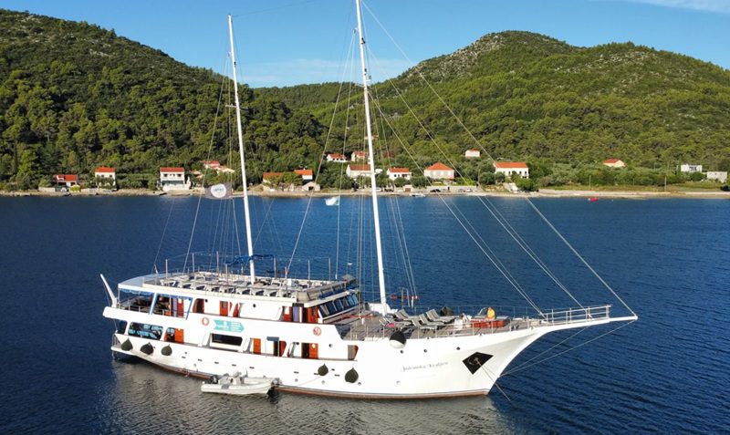 Premium Vintage Cruise Ship Croatia